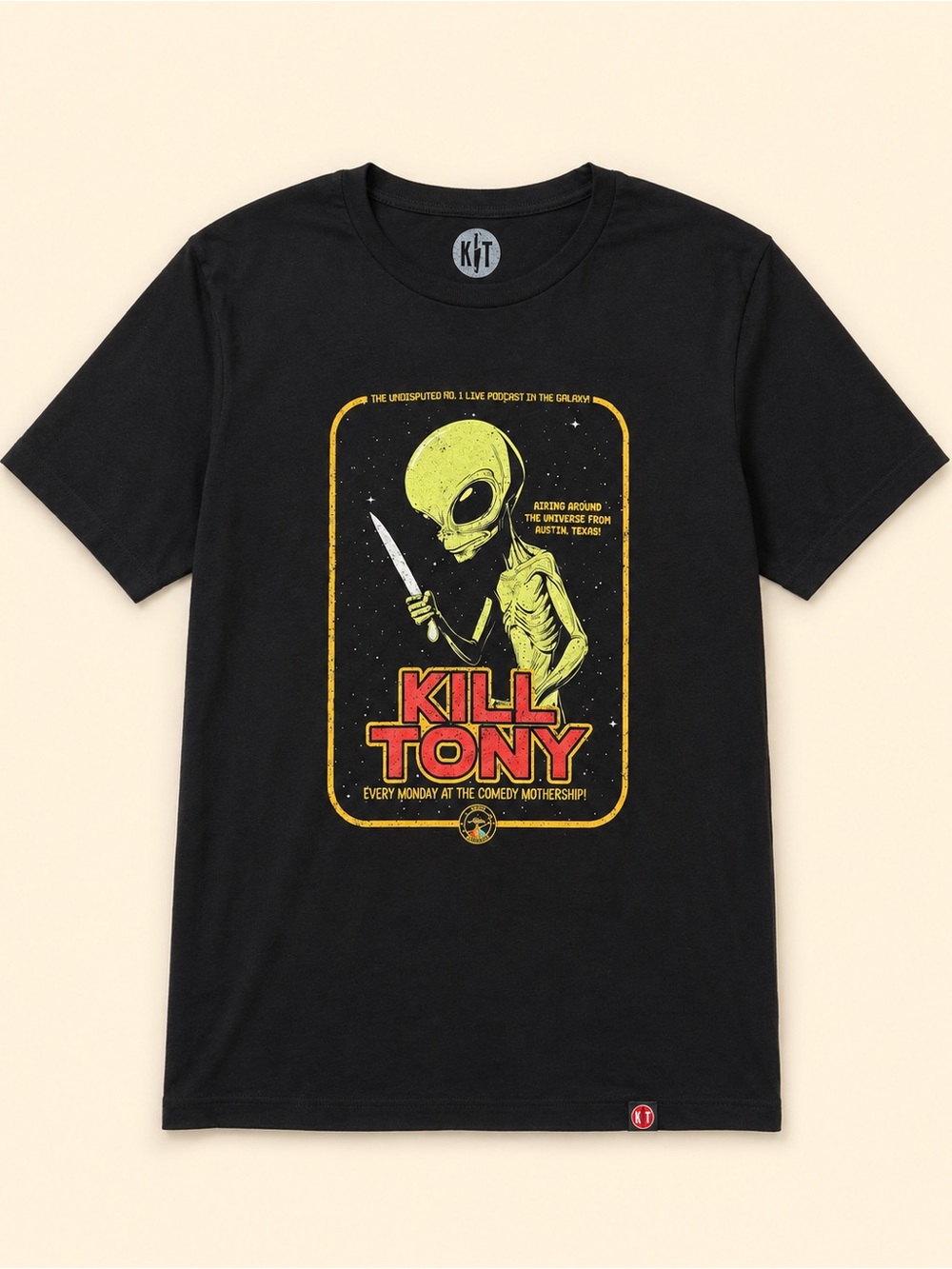Kill Tony Alien Graphic T-Shirt Black